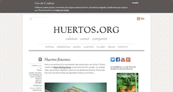 Desktop Screenshot of huertos.org